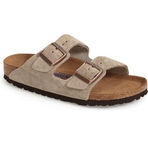 Birkenstock Arizona Sandal Taupe Suede